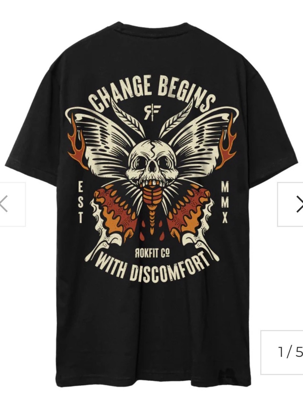 RokFit The Mariposa Active Tee - Picture 4 of 6